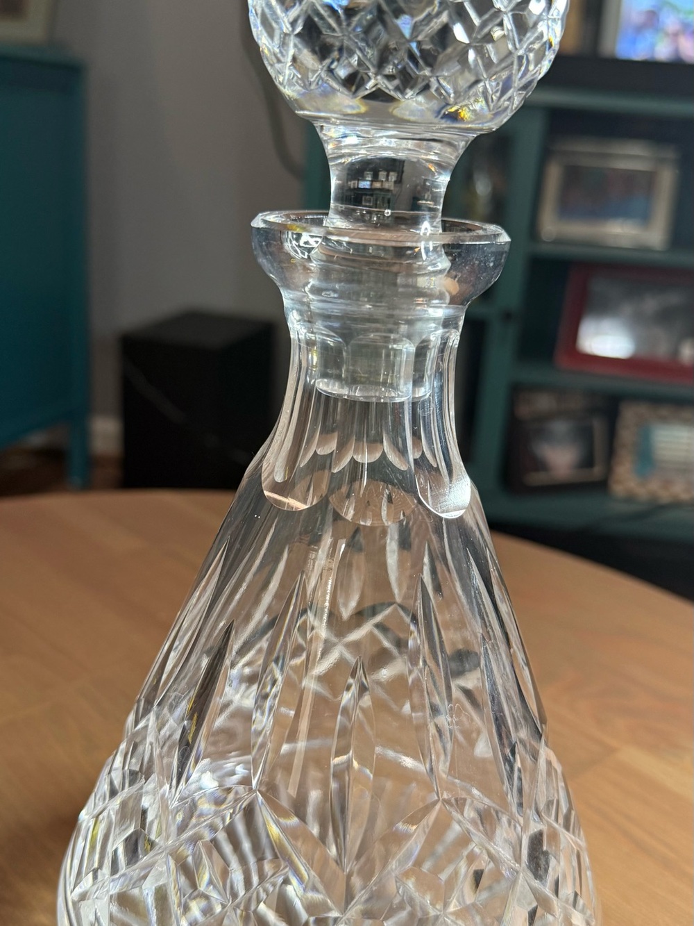 Waterford Cut Crystal Decanter with Faceted Stopper - Clear - Picture 7 of 9
